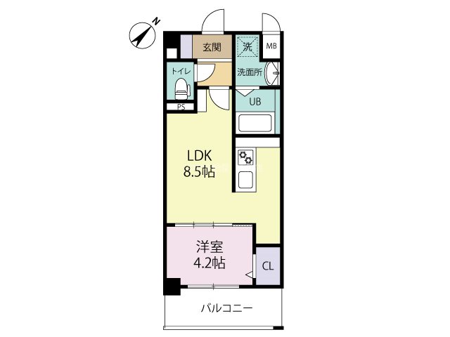 エルグランド東比恵 間取り