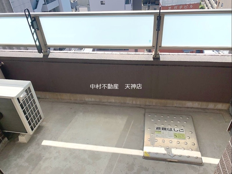 アクタス天神セントラルタワーⅡ ベランダ