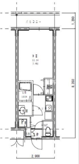 Residence TAKAMIYA 間取り