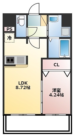 カルム空港南 間取り