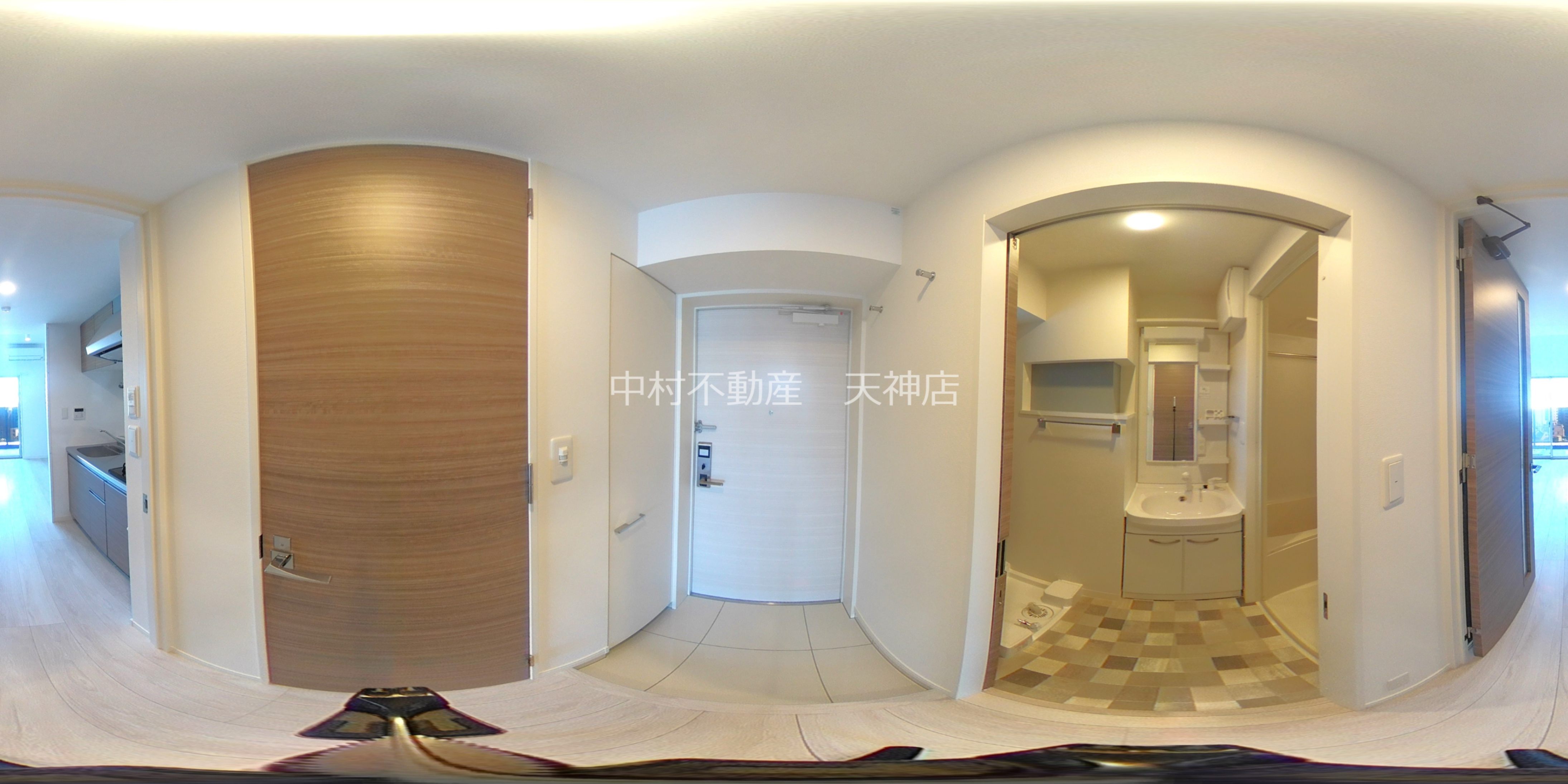 メイクス博多石城 玄関
