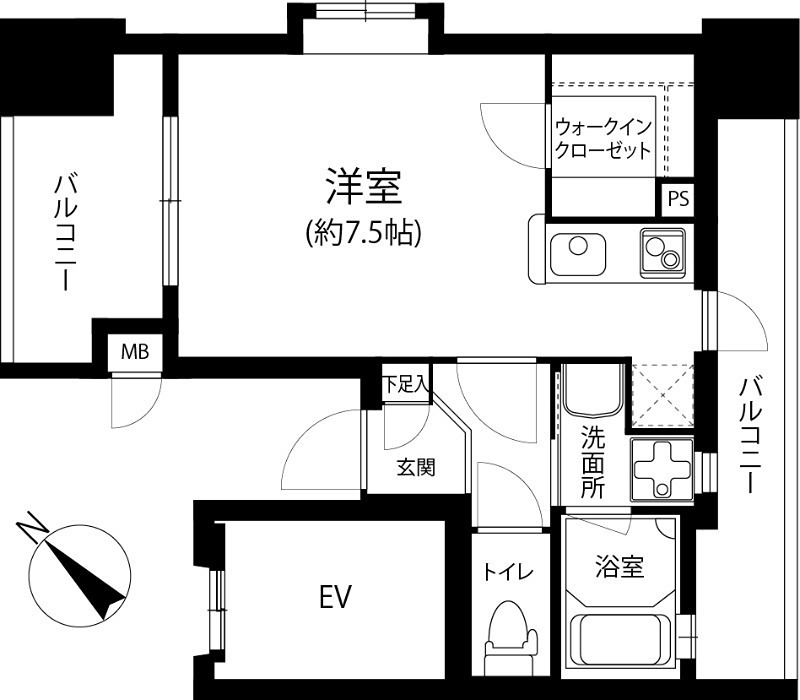 ビエラコート浄水通り 間取り
