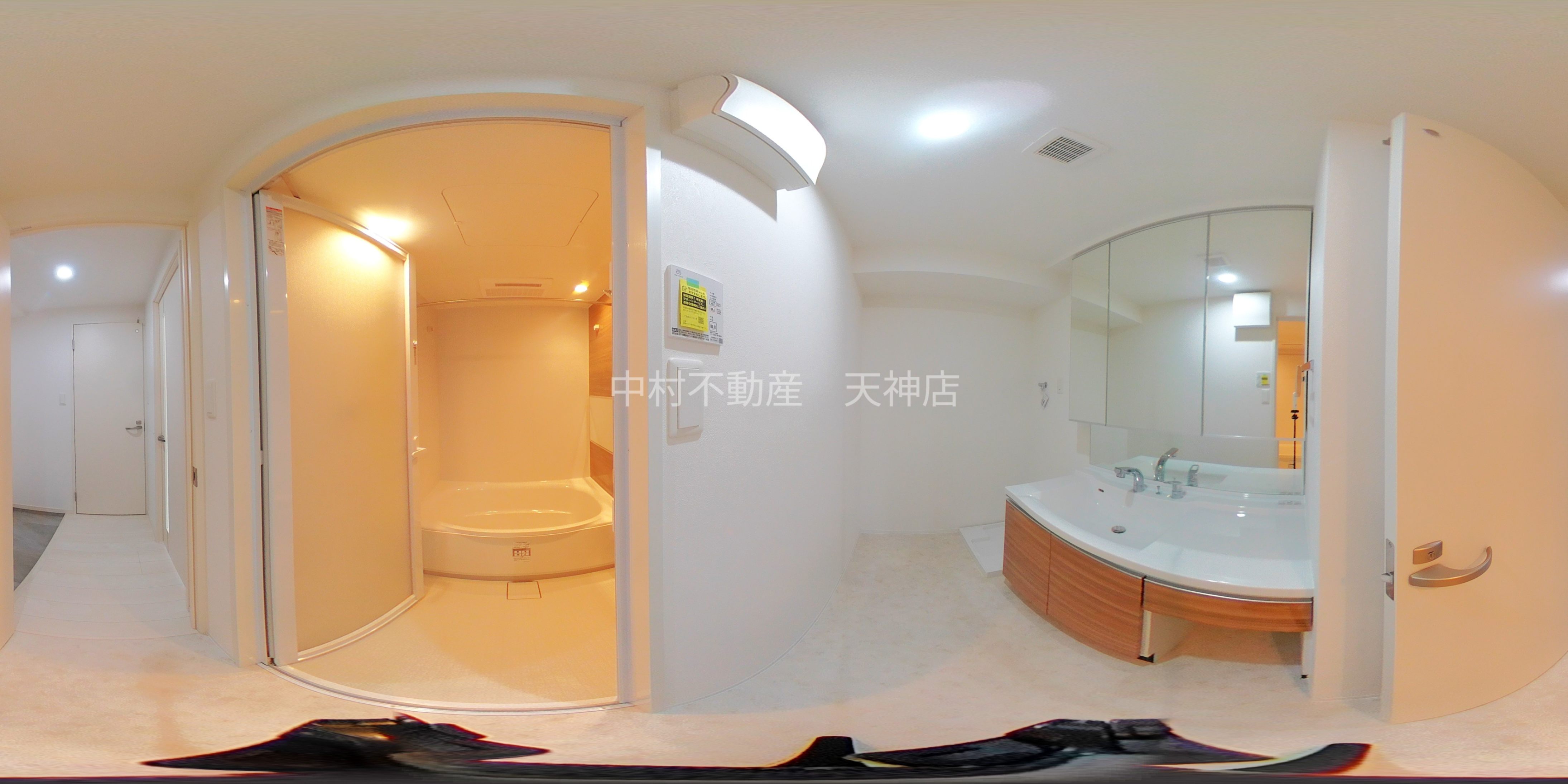 CREST西新 洗面所