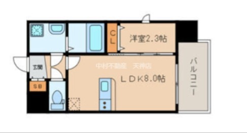 アスシード大手門 間取り