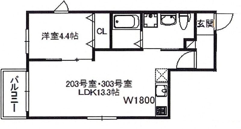 アコルト箱崎 間取り