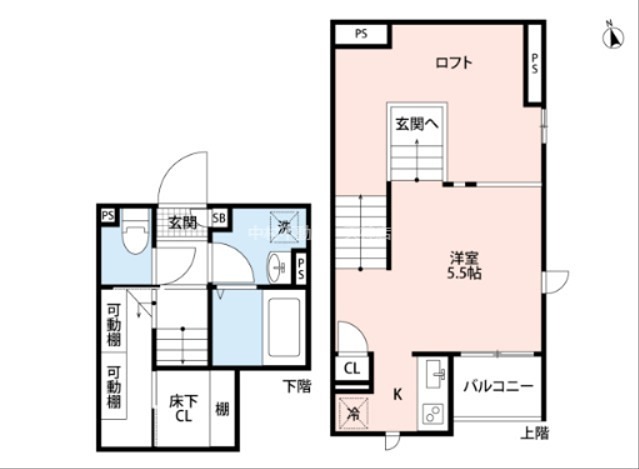 CB香椎フィオーレ 間取り