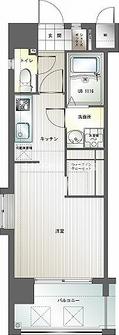 エンクレスト博多Ⅲ 間取り