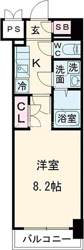 アクタス桜坂レノア 間取り