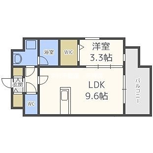 アリエッタ薬院 間取り