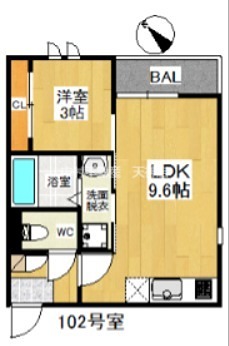 Grandtic Pierre (ﾋﾟｴｰﾙ)大橋 間取り