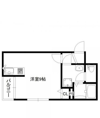 イル・カーサ大橋南 間取り