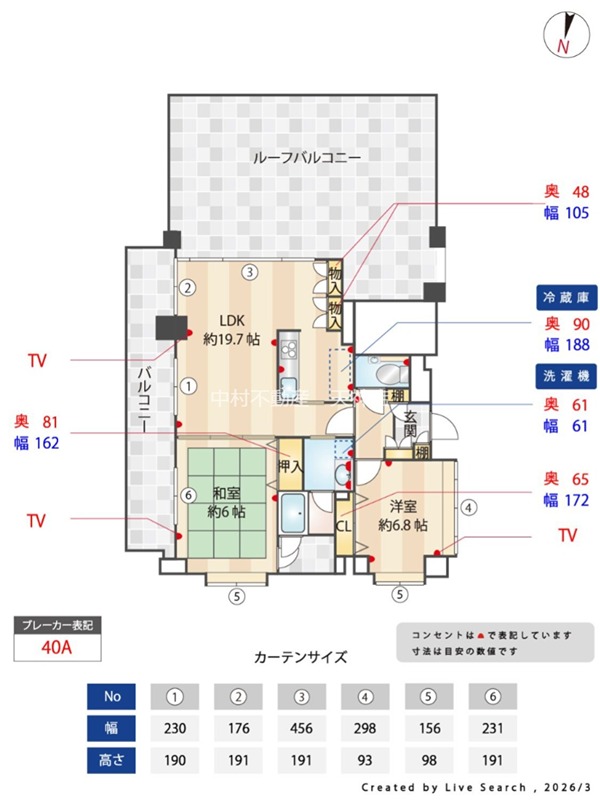 ピエールボレ室見 間取り