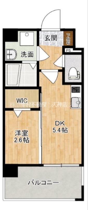 MODERN PALAZZO 天神precious 間取り