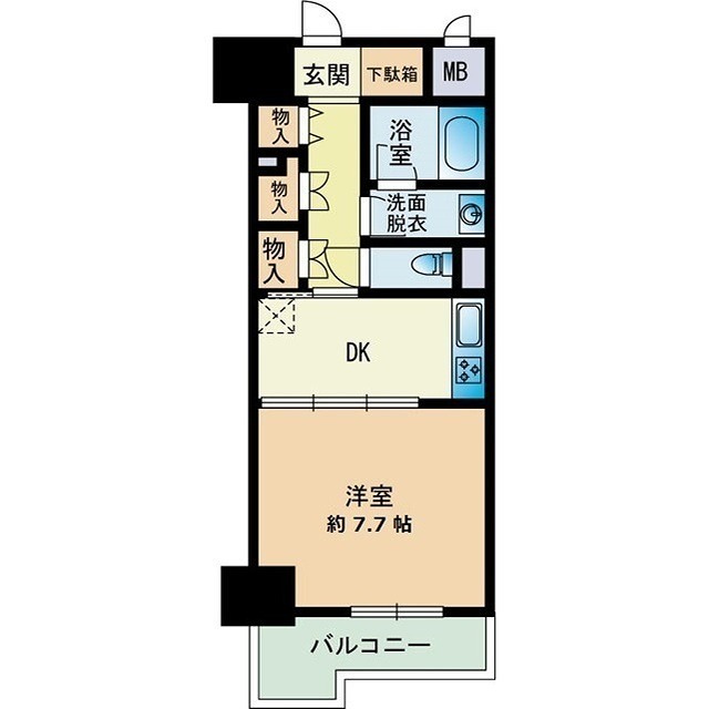 グランディール大濠 間取り