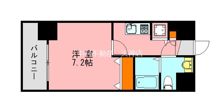 アソシアグロッツォ博多セントラルタワー 間取り