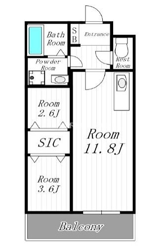 MODERN PALAZZO天神南 間取り