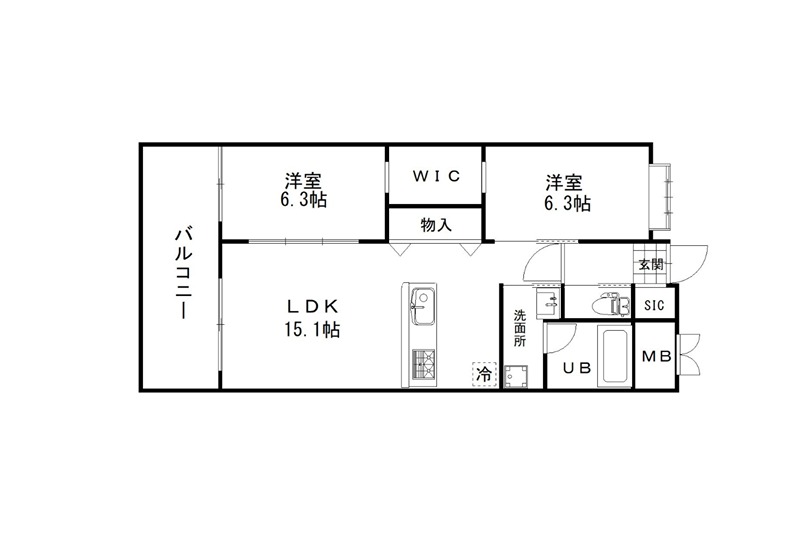 アントレ平尾参道 間取り