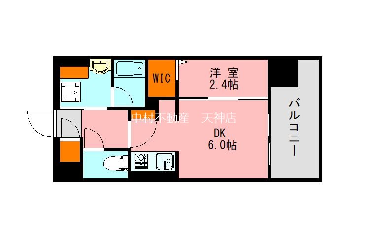 LANDIC PREMIUM HAKATA 間取り