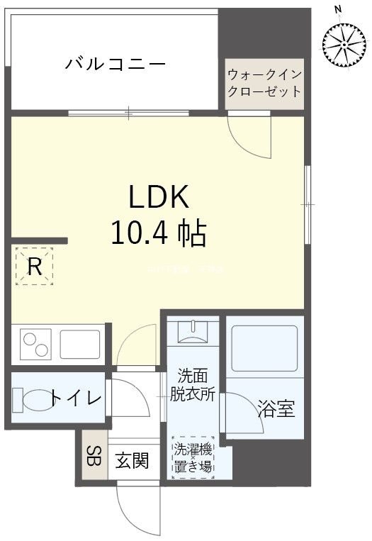 タワーズ香椎駅前 間取り