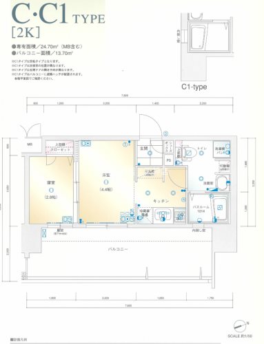 グランフォーレ箱崎アネックス 間取り