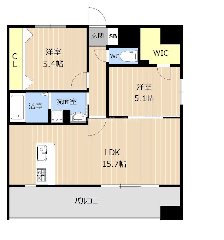 LIBTH下呉服 間取り