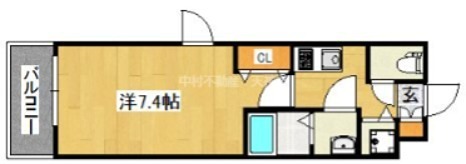 ResidenceTAKAMIYA 間取り