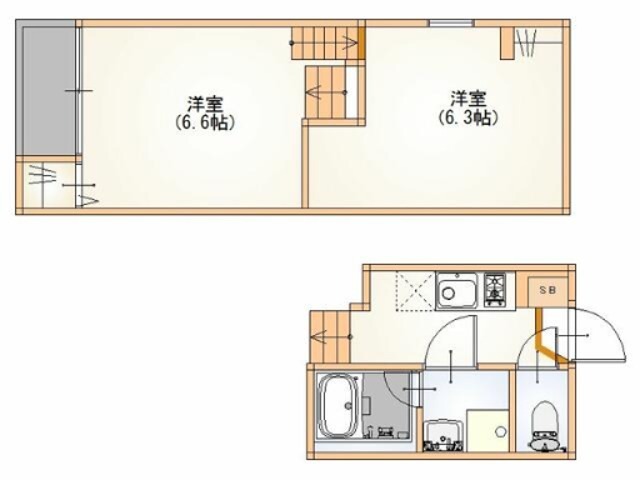 エルカンファドゥーエ 間取り