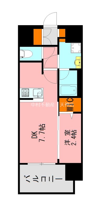 LANDIC K346 間取り