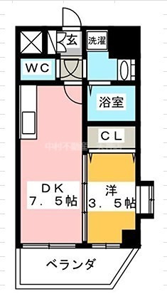 アクアシティ日赤通 間取り