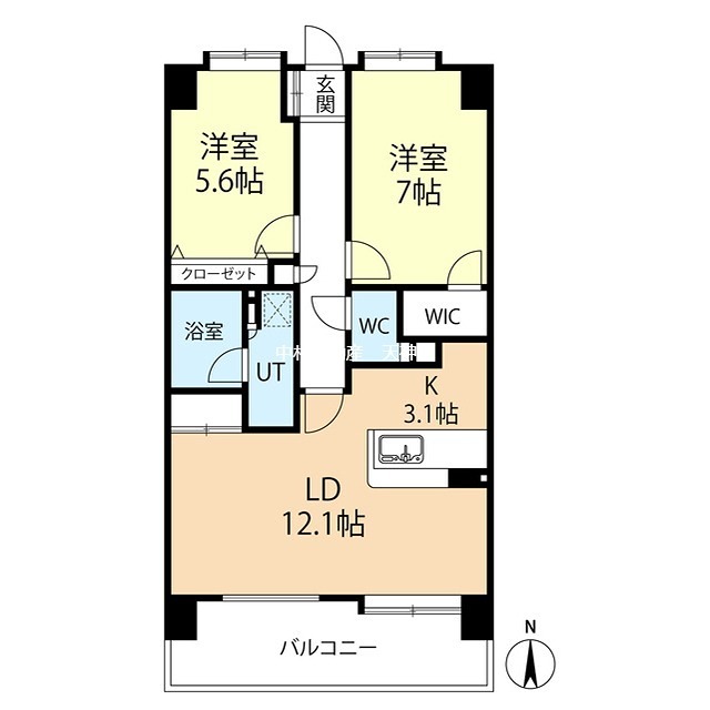 アプリークス百道浜 間取り