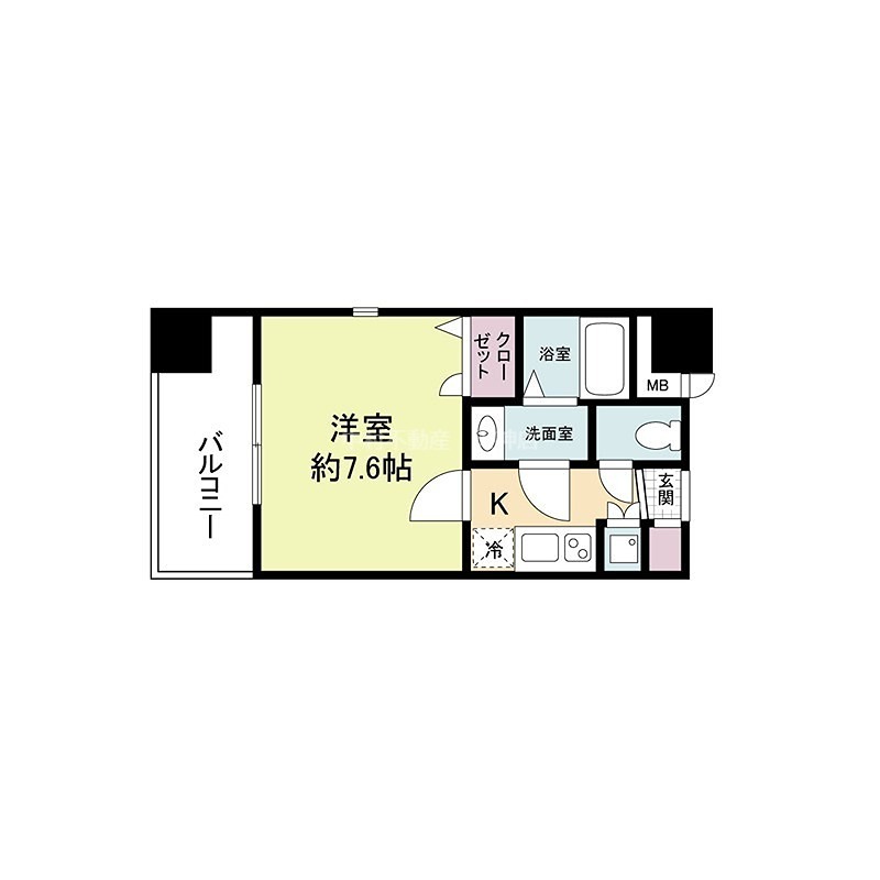 エルフィナ上呉服町 間取り