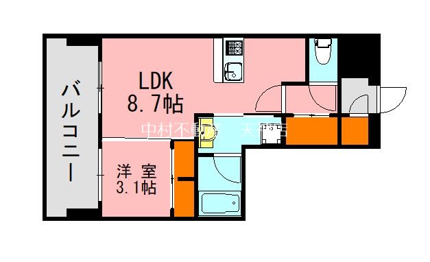LANDIC K320 間取り