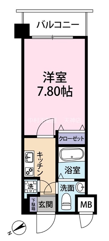 ルシエール高宮 間取り