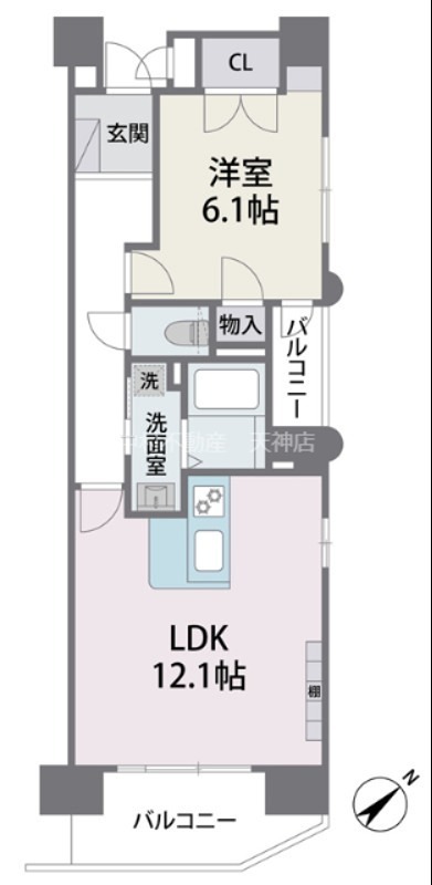 アビターレ駅南 間取り