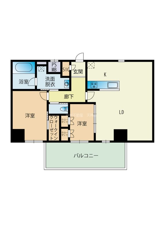 D・TERRACE千早 間取り