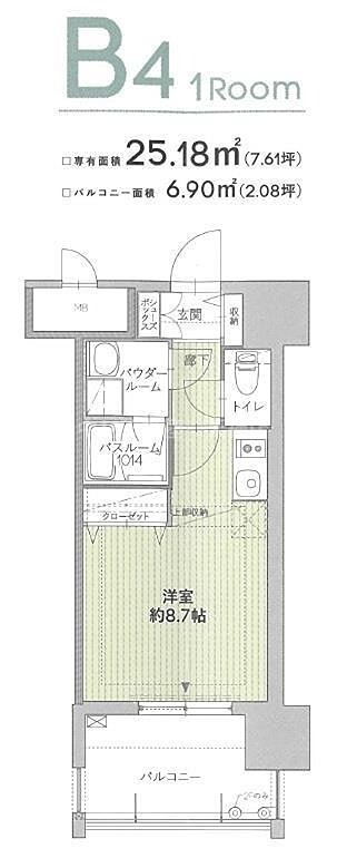 グランフォーレ博多ウォーターフロント 間取り