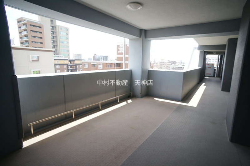 グランエターナ福岡警固 ベランダ