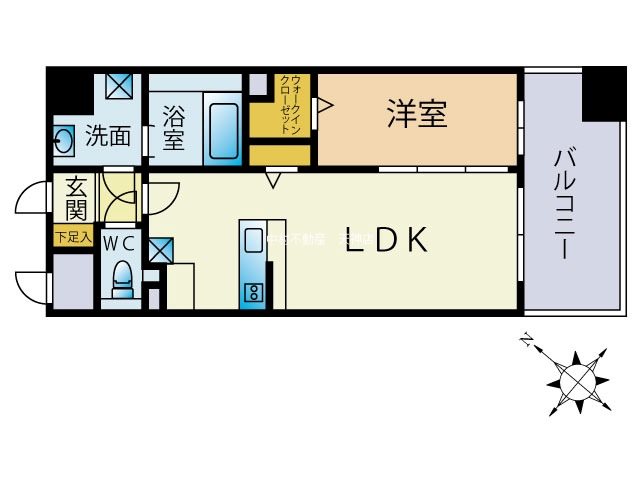 Liaison博多駅東 間取り