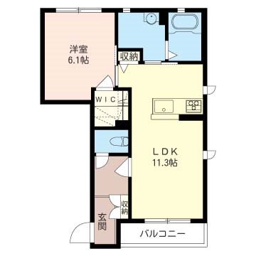 カーサ・ボヌール 間取り図