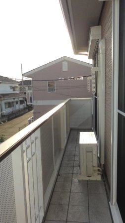 ソレアード ベランダ