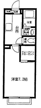 メゾンスリーゼ 106号室 間取り