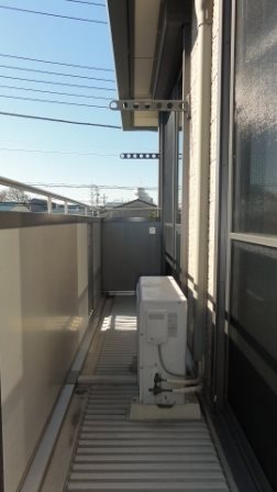 カサベルテＡ ベランダ