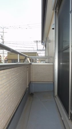 エクセル谷塚 ベランダ