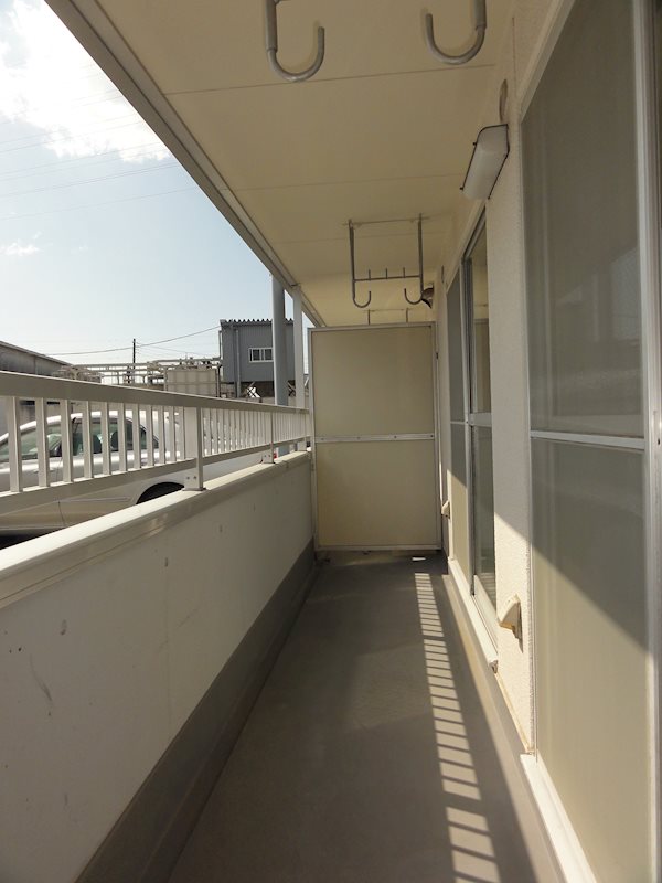 リヴェール谷塚 ベランダ
