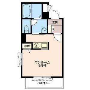 フォルトゥーナ 103号室 間取り