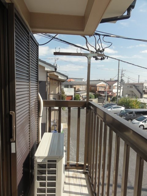 サンハイツ北條Ⅱ ベランダ