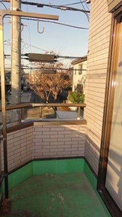 氷川髙橋コーポ ベランダ