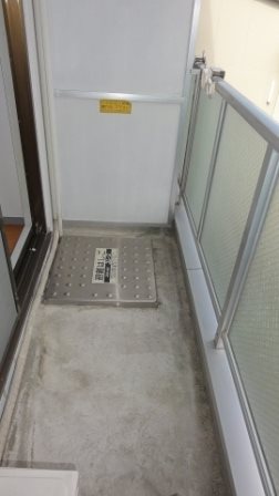 ドミール谷塚Ⅱ ベランダ