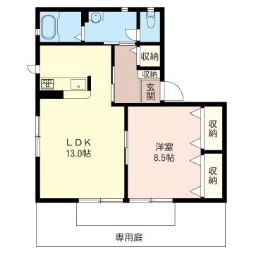 ラフィネA 間取り