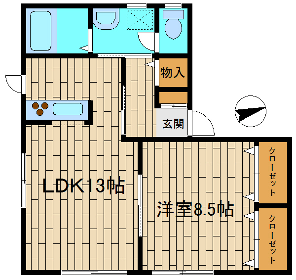 ラフィネA 間取り